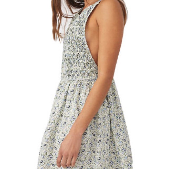 Free People Petunia smocked floral mini dress - Picture 3 of 14